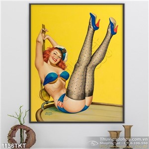 Tranh khỏa thân nghệ thuật trang trí đẹp