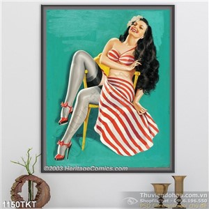 Tranh khỏa thân nghệ thuật sơn dầu đẹp