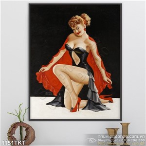 Tranh khỏa thân nghệ thuật trang trí phòng