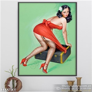 Tranh khỏa thân nghệ thuật trang trí tường