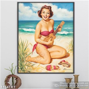 Tranh khỏa thân nghệ thuật trang trí đẹp Tranh khỏa thân nghệ thuật trang trí đẹp