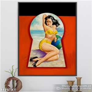 Tranh khỏa thân nghệ thuật trang trí phòng ngủ Tranh khỏa thân nghệ thuật trang trí phòng ngủ