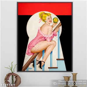 Tranh khỏa thân nghệ thuật trang trí phòng ngủ Tranh khỏa thân nghệ thuật trang trí phòng ngủ