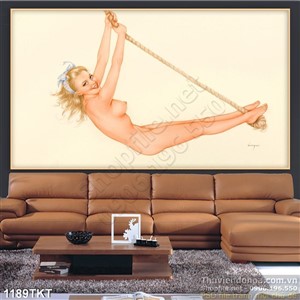 Tranh khỏa thân nghệ thuật trang trí phòng ngủ Tranh khỏa thân nghệ thuật trang trí phòng ngủ