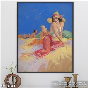 Tranh khỏa thân nghệ thuật sơn dầu Tranh khỏa thân nghệ thuật sơn dầu