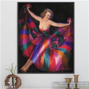 Tranh khỏa thân nghệ thuật sơn dầu treo tường Tranh khỏa thân nghệ thuật sơn dầu treo tường