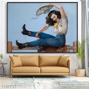 Tranh khỏa thân nghệ thuật sơn dầu treo tường Tranh khỏa thân nghệ thuật sơn dầu treo tường