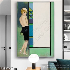 Tranh khỏa thân nghệ thuật hiện đại Tranh khỏa thân nghệ thuật hiện đại