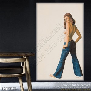 Tranh khỏa thân nghệ thuật sơn dầu đẹp Tranh khỏa thân nghệ thuật sơn dầu đẹp