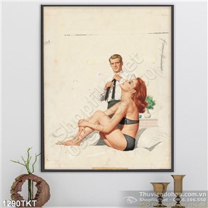 Tranh khỏa thân nghệ thuật khiêu gợi Tranh khỏa thân nghệ thuật khiêu gợi