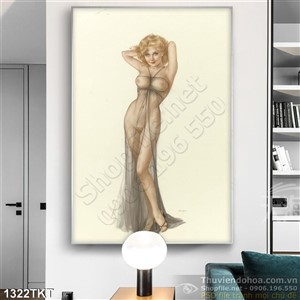 Tranh khỏa thân nghệ thuật sexy Tranh khỏa thân nghệ thuật sexy
