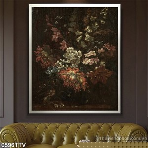 Tranh tĩnh vật hoa quả sơn dầu Châu Âu