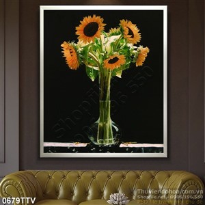 Tranh tĩnh vật hoa quả sơn dầu nghệ thuật