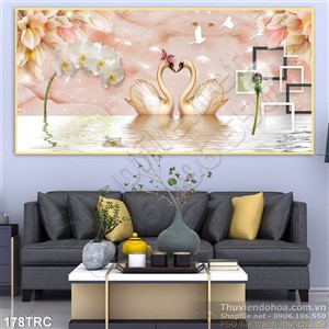 Tranh thiên nga và mùa xuân