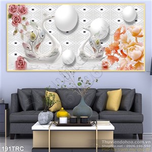 Tranh thiên nga treo tường