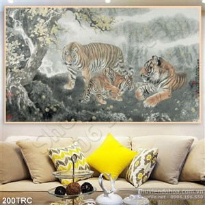 Tranh Rồng,công,phượng,thiên nga treo tường