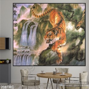 Tranh Rồng,công,phượng,thiên nga phong thủy