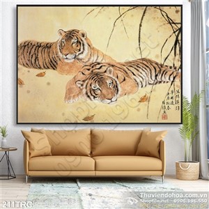 Tranh Rồng,công,phượng,thiên nga thư pháp