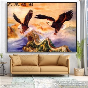 Tranh Rồng,công,phượng,thiên nga, đại bàng nghệ thuật