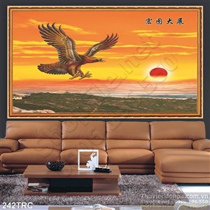 Tranh Rồng,công,phượng,thiên nga, đại bàng đẹp