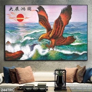 Tranh Rồng,công,phượng,thiên nga, đại bàng tung cánh