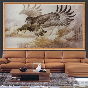 Tranh Rồng,công,phượng,thiên nga, đại bàng thư pháp