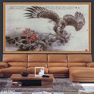 Tranh Rồng,công,phượng,thiên nga, đại bàng treo tường