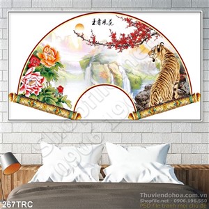 Tranh Rồng,công,phượng,thiên nga, hổ thư pháp