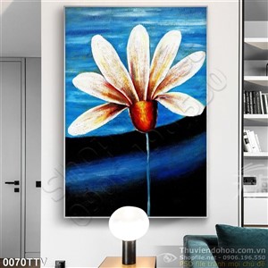 Tranh tĩnh vật hoa quả sơn dầu treo tường đẹp