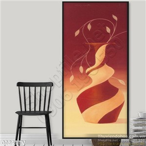 Tranh tĩnh vật hoa quả sơn dầu trang trí phòng ăn