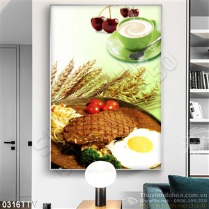 Tranh tĩnh vật hoa quả sơn dầu nghệ thuật