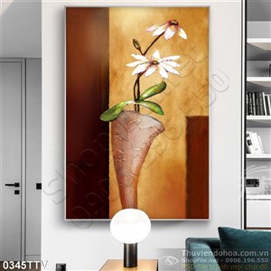 Tranh tĩnh vật hoa quả sơn dầu đẹp