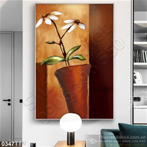 Tranh tĩnh vật hoa quả sơn dầu đẹp