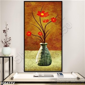 Tranh tĩnh vật hoa quả sơn dầu nghệ thuật