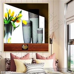 Tranh tĩnh vật hoa quả sơn dầu