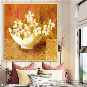 Tranh tĩnh vật hoa quả sơn dầu nghệ thuật