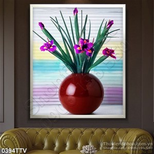 Tranh tĩnh vật hoa quả sơn dầu nghệ thuật
