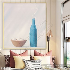 Tranh tĩnh vật hoa quả sơn dầu nghệ thuật