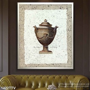 Tranh tĩnh vật hoa quả sơn dầu trang trí bếp