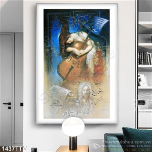 Tranh tĩnh vật hoa quả sơn dầu độc đáo