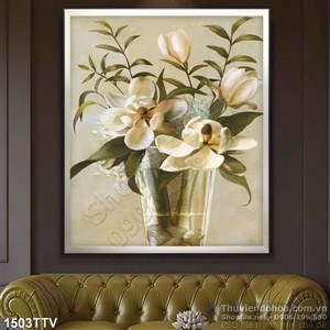 Tranh tĩnh vật hoa quả sơn dầu nghệ thuật