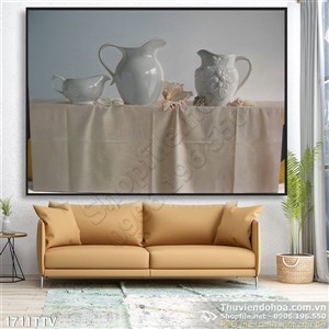 Tranh tĩnh vật hoa quả sơn dầu nghệ thuật