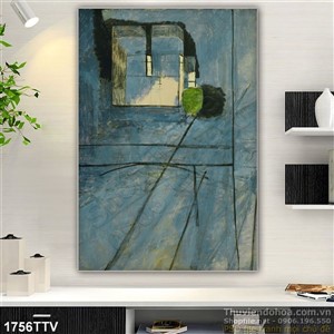 Tranh tĩnh vật hoa quả sơn dầu trang trí phòng