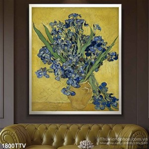 Tranh tĩnh vật hoa quả sơn dầu trang trí