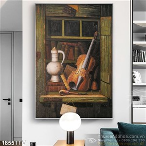 Tranh tĩnh vật hoa quả sơn dầu đặc sắc