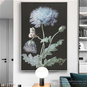 Tranh tĩnh vật hoa quả sơn dầu trang trí phòng