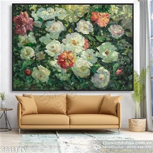 Tranh tĩnh vật hoa quả sơn dầu nghệ thuật