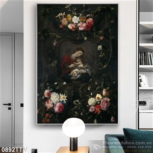 Tranh tĩnh vật hoa quả sơn dầu độc đáo