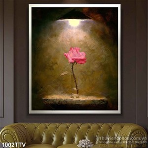 Tranh tĩnh vật hoa quả sơn dầu đẹp