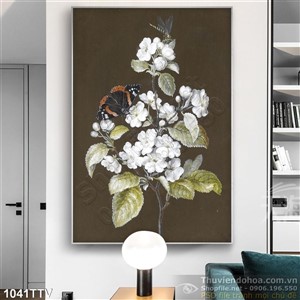 Tranh tĩnh vật hoa quả sơn dầu trang trí tường